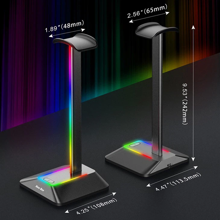 rgb gaming headphone stand